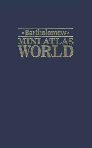 Bartholomew Mini Atlas World,Used