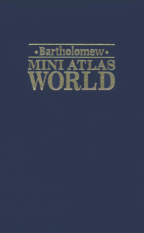 Bartholomew Mini Atlas World,Used
