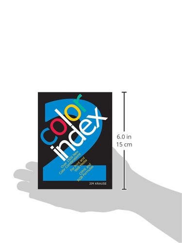 Color Index 2: Over 1500 New Color Combinations. For Print and Web Media. CMYK and RGB Formulas.,Used
