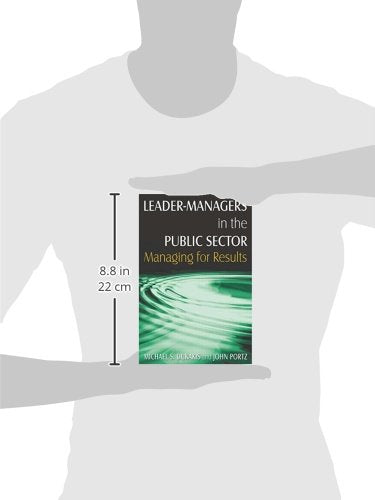 LeaderManagers in the Public Sector: Managing for Results,Used