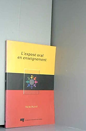 EXPOSE ORAL EN ENSEIGNEMENT,Used