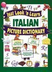 Just Look 'n Learn Italian Picture Dictionary,Used