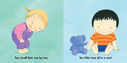 Ten Little Toes, Two Small Feet (Mini Bee Board Books),Used