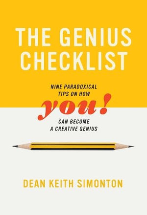 The Genius Checklist: Nine Paradoxical Tips on How You Can Become a Creative Genius (Mit Press),Used