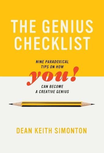 The Genius Checklist: Nine Paradoxical Tips on How You Can Become a Creative Genius (Mit Press),Used