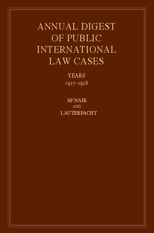 International Law Reports (Volume 4),Used