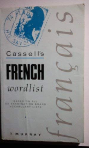 Cassell's French Wordlist (Cassell's Wordlist Series) (English and French Edition),Used