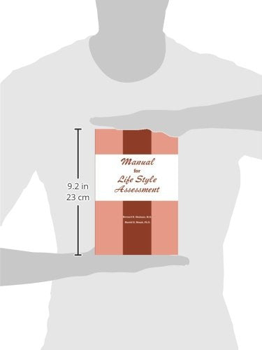 Manual For Life Style Assessment,New
