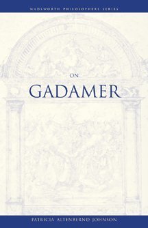 On Gadamer (Wadsworth Philosophers Series),Used
