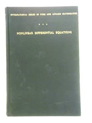 Nonlinear differential equations.,Used