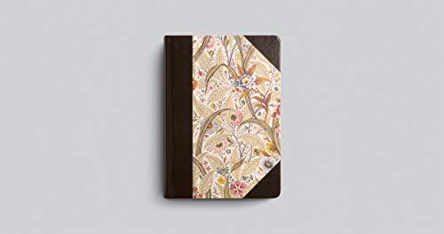 Esv Single Column Journaling Bible, Large Print (Summer Garden)
