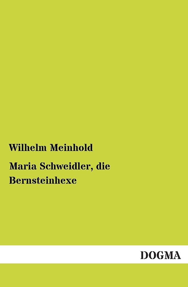 Maria Schweidler, die Bernsteinhexe (German Edition),Used