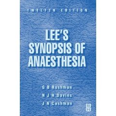 Lee's Synopsis of Anaesthesia,Used
