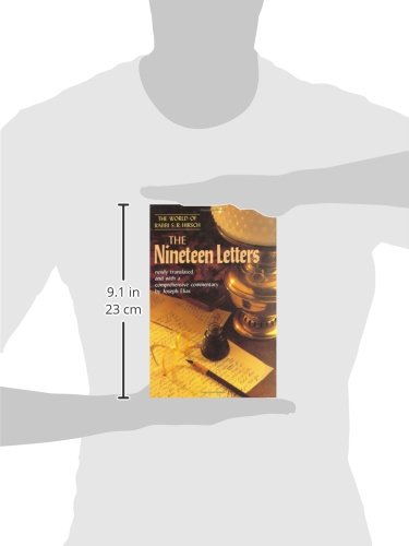 The Nineteen Letters: The World Of Rabbi S. R. Hirsch-new,New