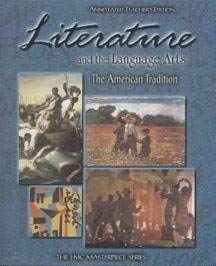 Literature and the Language Arts: ATE (The American Tradition),Used