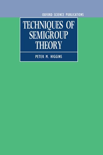 Techniques of Semigroup Theory (Oxford Science Publications),Used