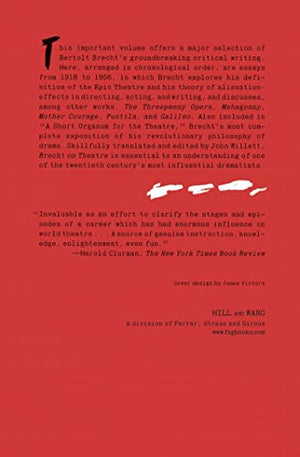 Brecht on Theatre,New