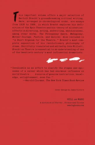 Brecht on Theatre,New