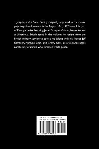 Jimgrim and a Secret Society,Used