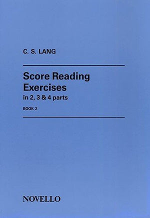 Score Reading Exercises  Book 2: For Organ,Used