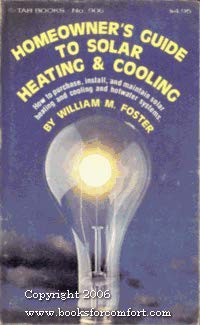 Homeowner's guide to solar heating & cooling,Used