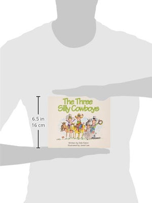 READY READERS, STAGE 4, BOOK 24, THE THREE SILLY COWBOYS, SINGLE COPY,Used
