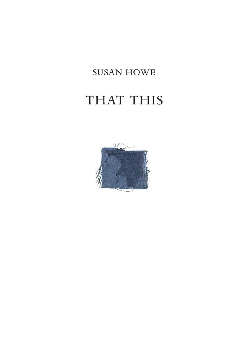 That This (New Directions Books),New
