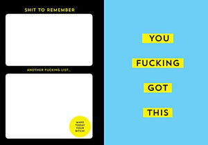 Carpe F*cking Diem Journal: A Lined Notebook to Seize the F*cking Day (Ditch Your Stress and Anxiety and Get Your Life Together ,Used