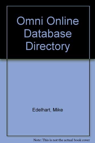 Omni Online Database Directory,Used