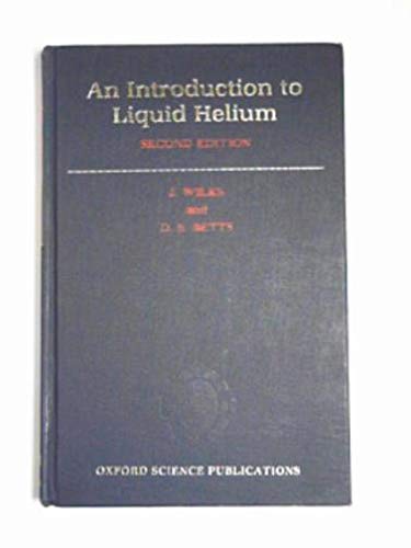 An Introduction to Liquid Helium,Used