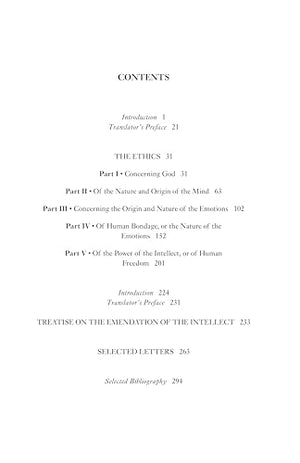 Ethics: With The Treatise On The Emendation Of The Intellect And Selected Letters (Hackett Classics)
