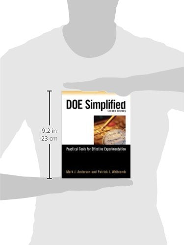 DOE Simplified: Practical Tools for Effective Experimentation,New