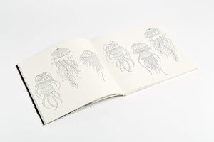 Lost Ocean: An Inky Adventure And Coloring Book For Adults,New