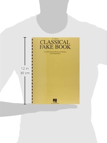 Hal Leonard Classical Fake Book 2nd Edition - 850 Themes & Melodies for Piano, Guitar & C Instruments - Sheet Music Collection
