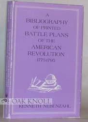 A bibliography of printed battle plans of the American Revolution, 17751795,Used