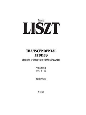 Transcendental Etudes, Vol 2 (Kalmus Edition, Vol 2),Used