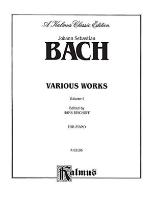 Various Works, Vol 1 (Kalmus Edition, Vol 1),Used