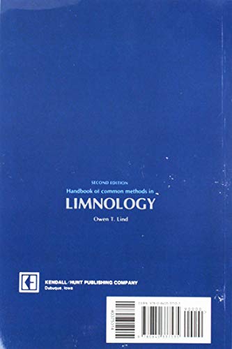 Handbook of Common Methods in Limnology,Used