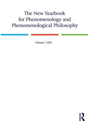 The New Yearbook for Phenomenology and Phenomenological Philosophy: Volume 1 (v. 1),Used