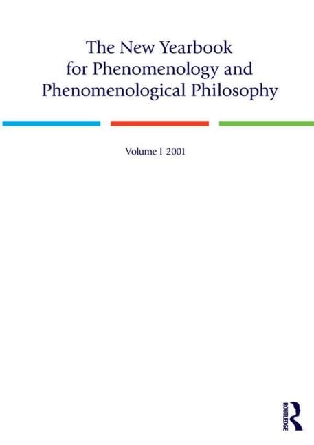 The New Yearbook for Phenomenology and Phenomenological Philosophy: Volume 1 (v. 1),Used