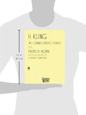 40 Characteristic Etudes: Horn,New