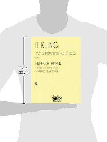 40 Characteristic Etudes: Horn,New