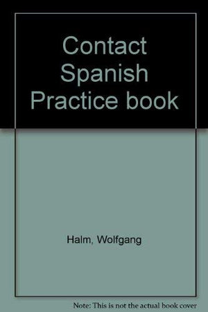 Contact Spanish Practice book,Used