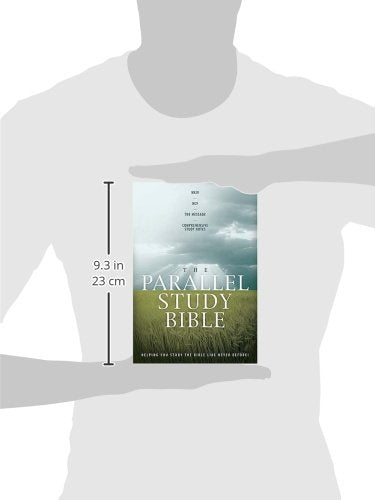 The Parallel Study Bible: New King James/new Century Version the Message Comprehensive Study Notes,Used