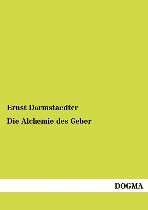 Die Alchemie des Geber (German Edition),Used