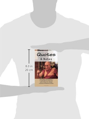 Quotes & Notes: The Dalai Lama Edition  A Little Book of Ouotes with A Place for Notes ,Used
