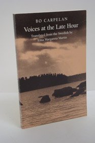 Voices at the Late Hour (English and Swedish Edition),Used
