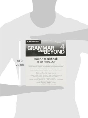 Grammar and Beyond Level 4 Online Workbook (Standalone for Students) via Activation Code Card,Used