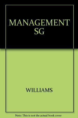 Student Guide for Management,Used