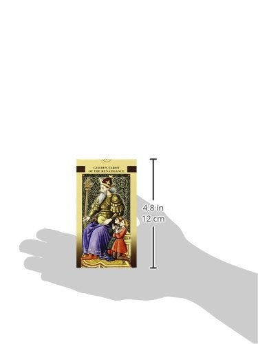 Golden Tarot Of The Renaissance: Estensi Tarot (English And Spanish Edition),New